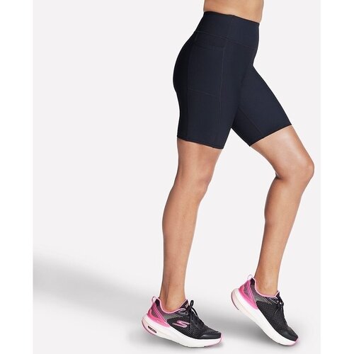 Skechers Colanti femei GO FLEX RIB High Waisted 8 Inch Bike Short SH32-BLK
