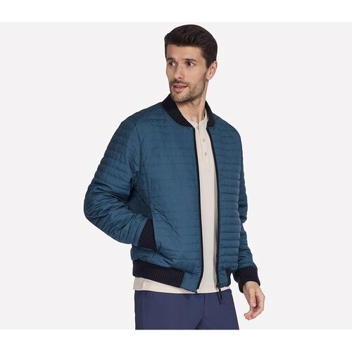 Skechers Geaca barbati Alpha Reversible Bomber JA234-BLK