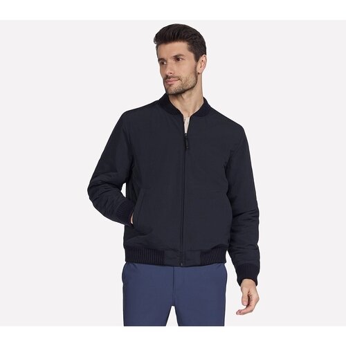 Skechers Geaca barbati Alpha Reversible Bomber JA234-BLK