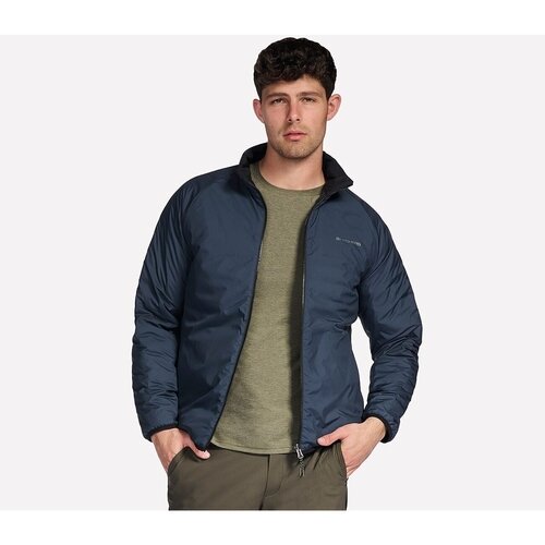 Skechers Geaca barbati GO SHIELD Cozy Fit Altitude Reversible Jacket JA139-BBLM