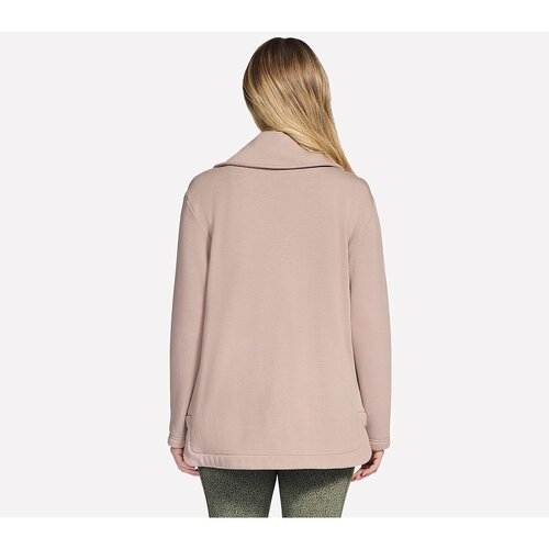 Skechers Geaca femei GO SNUGGLE Tunic Full Zip Jacket JA214-TPBR