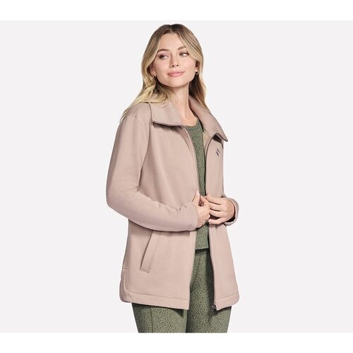 Skechers Geaca femei GO SNUGGLE Tunic Full Zip Jacket JA214-TPBR