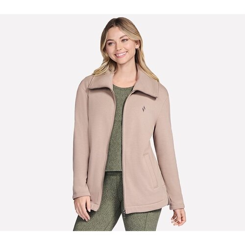 Skechers Geaca femei GO SNUGGLE Tunic Full Zip Jacket JA214-TPBR