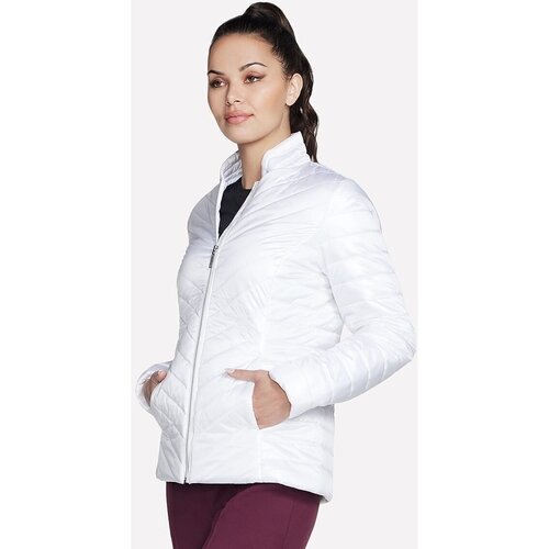 Skechers Geaca femei Goshield Shine Jacket JA150-WHT