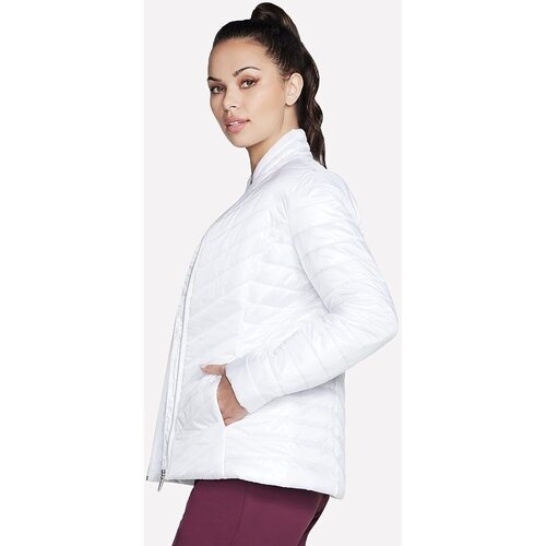 Skechers Geaca femei Goshield Shine Jacket JA150-WHT