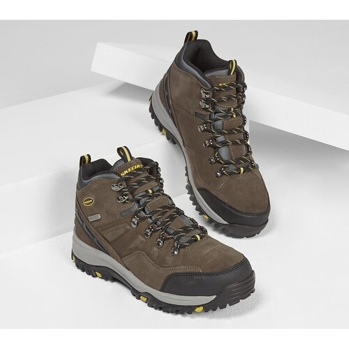 Skechers Ghete barbati Relment Pelmo 64869-KHK