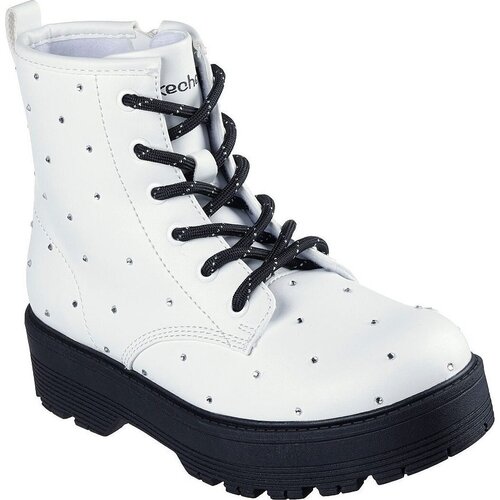 Skechers Ghete copii Gravlen Hi - Jewel Strut 303471L-WHT
