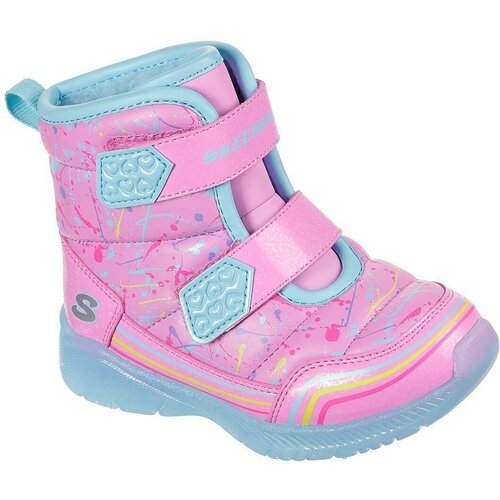 Skechers Ghete copii Lights Illumi 302653N-PKMT
