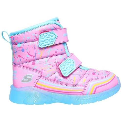 Skechers Ghete copii Lights Illumi 302653N-PKMT