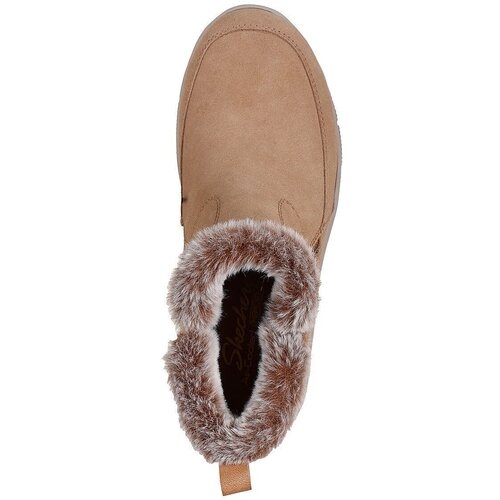 Skechers Ghete femei Easy Going - Cool Zip 167862-TAN