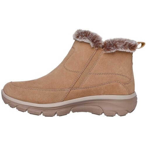 Skechers Ghete femei Easy Going - Cool Zip 167862-TAN