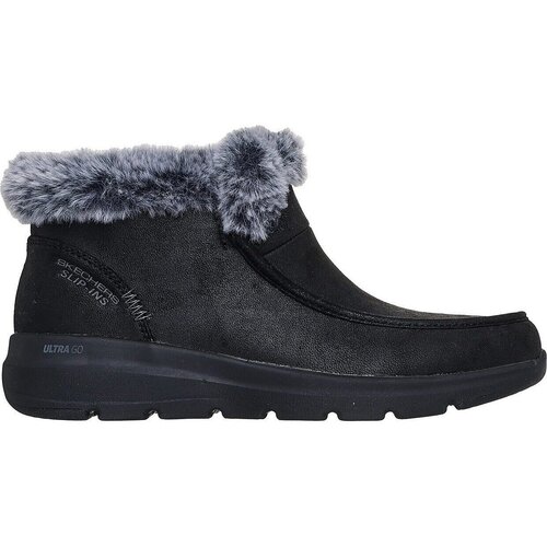 Skechers Ghete femei Glacial Ultra - Cozy Getaway 144221-BBK