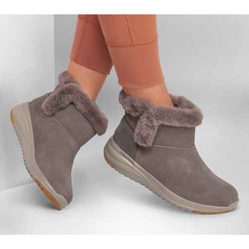 Skechers Ghete femei On-the-go Stellar - Cozy Step 144775-DKTP