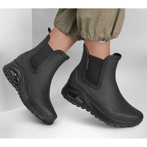 Skechers Ghete femei Uno Rugged-dancing N The Rain 177183-BBK
