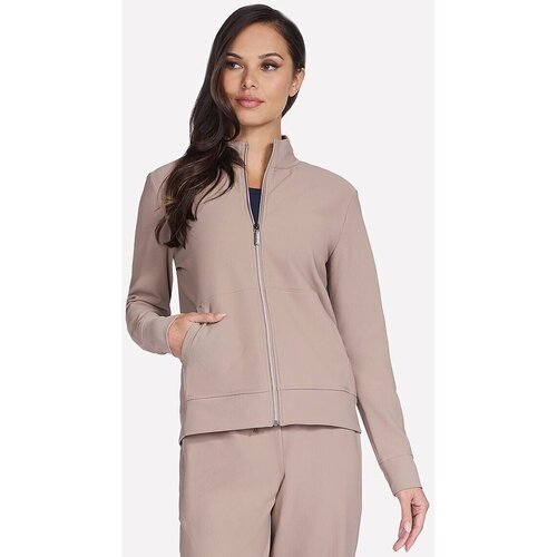 Skechers Jacheta femei GO Luxe Rib Everyday Full Zip Jacket JA293-TPBR