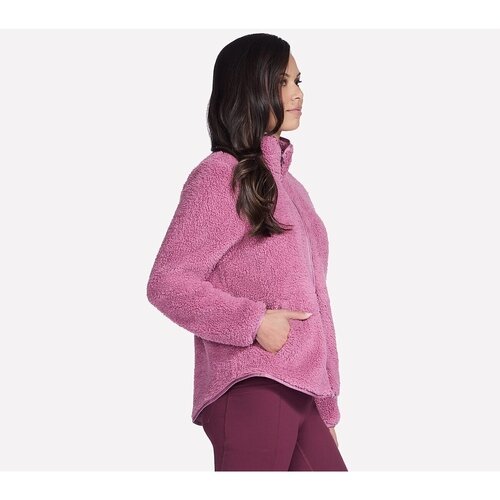 Skechers Jacheta femei Skech-Sherpa Jacket JA218-ROS