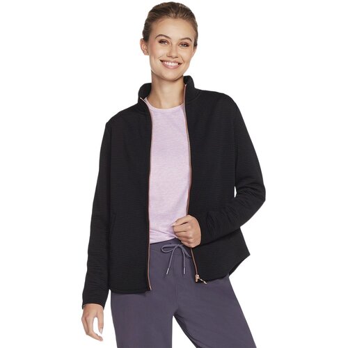Skechers Jacheta femei The GO WALK Shine Jacket JA78-BLK
