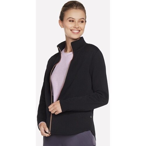 Skechers Jacheta femei The GO WALK Shine Jacket JA78-BLK