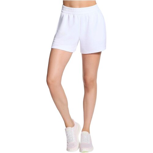 Skechers Pantaloni scurti femei GO WALK Everywhere 4 Inch Slip-in Short SH195-WHT