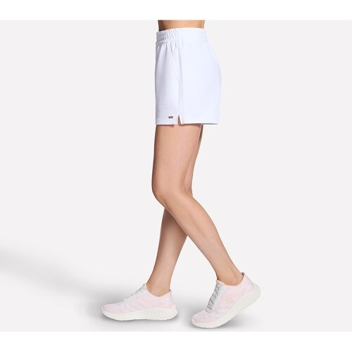 Skechers Pantaloni scurti femei GO WALK Everywhere 4 Inch Slip-in Short SH195-WHT