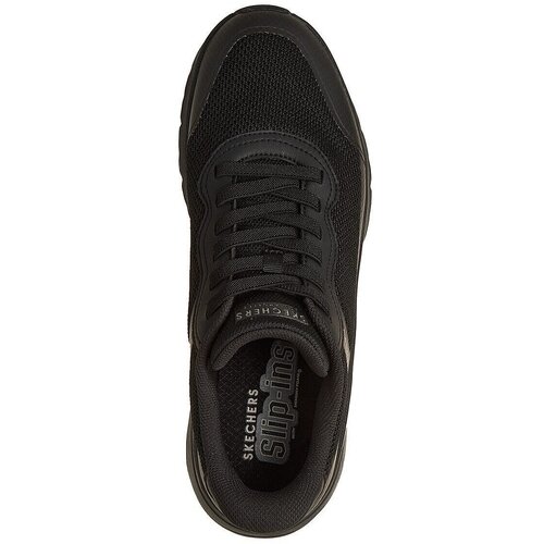 Skechers Pantofi sport barbati Uno Flex - Step N Knit 183313-BBK