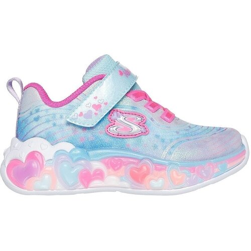 Skechers Pantofi sport copii Eternal Heart Lights 302696N-LBMT