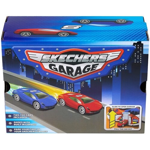 Skechers Pantofi sport copii Garage 402150L-SLBK