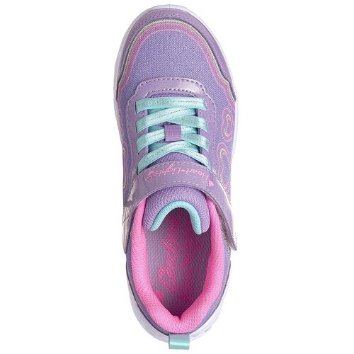 Skechers Pantofi sport copii Heart Lights Bubble Love 303736NC-LVMT