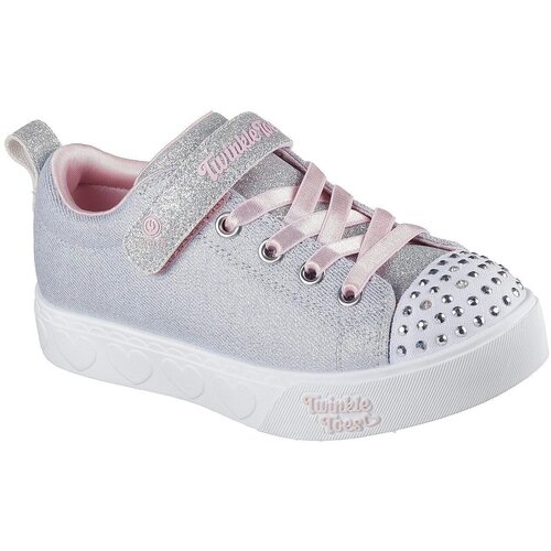 Skechers Pantofi sport copii Heart Steps - Shimmer Sweetie 314620L-GYPK