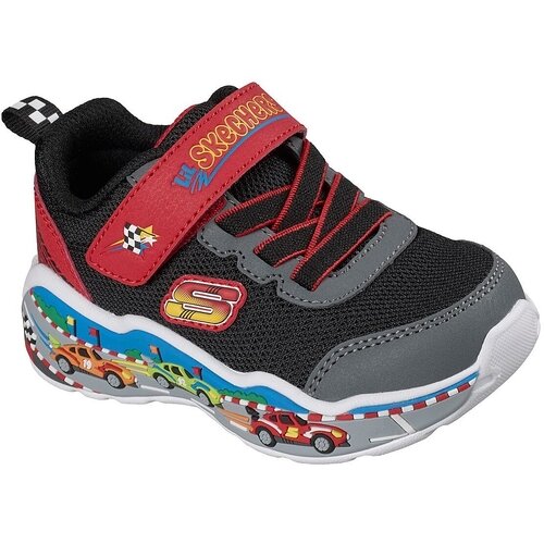 Skechers Pantofi sport copii Play Scene 407312N-BKRD