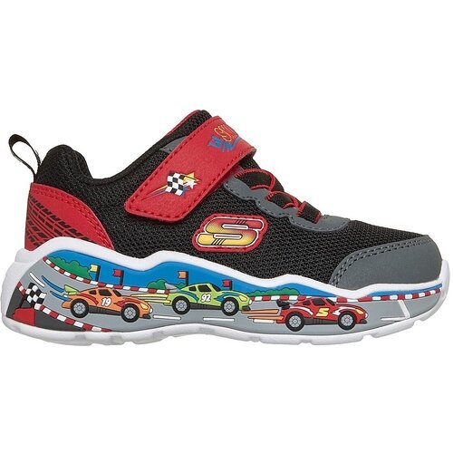 Skechers Pantofi sport copii Play Scene 407312N-BKRD