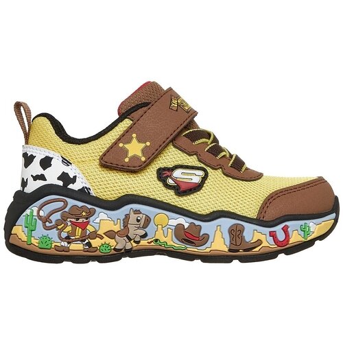 Skechers Pantofi sport copii Play Scene 407312N-BRMT