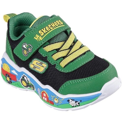 Skechers Pantofi sport copii Play Scene-barn-squa 407065N-GNBK
