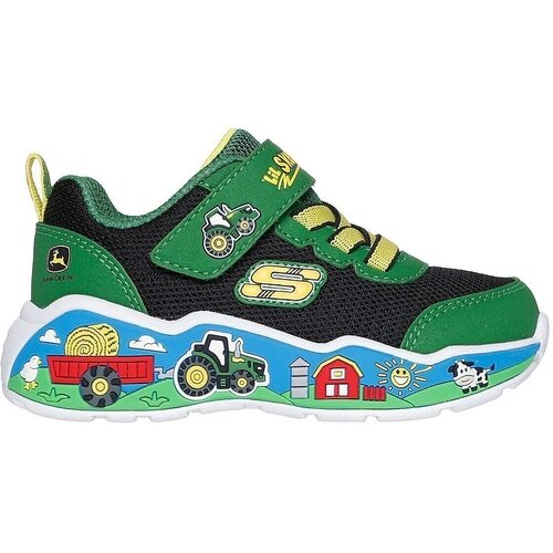 Skechers Pantofi sport copii Play Scene-barn-squa 407065N-GNBK