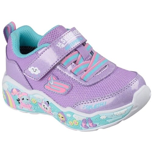 Skechers Pantofi sport copii Play Scene Shimmer Splash 303192-LVTQ