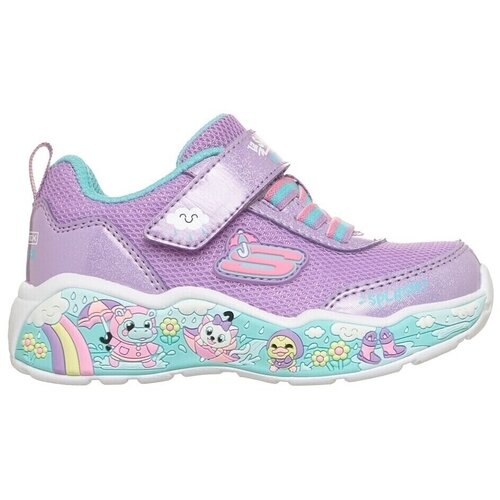 Skechers Pantofi sport copii Play Scene Shimmer Splash 303192-LVTQ