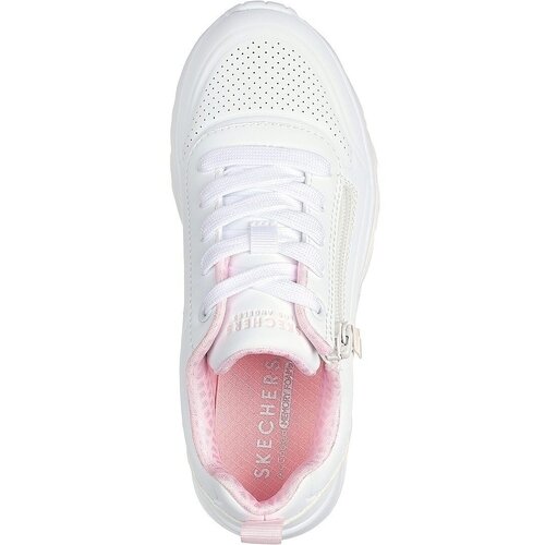 Skechers Pantofi sport copii Uno Lite - Easy Zip 310387L-WHT