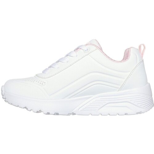 Skechers Pantofi sport copii Uno Lite - Easy Zip 310387L-WHT