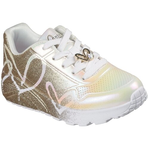 Skechers Pantofi sport copii Uno Lite Heartdust Forever 310814L-WGD