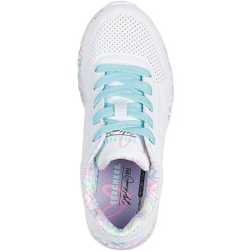 Skechers Pantofi sport copii Uno Lite - Lovely Luv 314976L-WPTQ