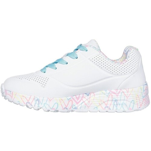 Skechers Pantofi sport copii Uno Lite - Lovely Luv 314976L-WPTQ