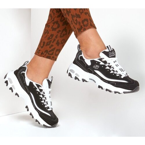 Skechers Pantofi sport femei DLites Biggest Fan 11930-BKW
