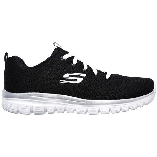 Skechers Pantofi sport femei Get Connected 12615W-BKW