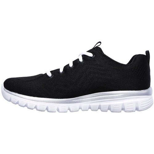 Skechers Pantofi sport femei Get Connected 12615W-BKW