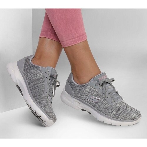 Skechers Pantofi sport femei Go Walk 6 - Magic Me 124506-GRY