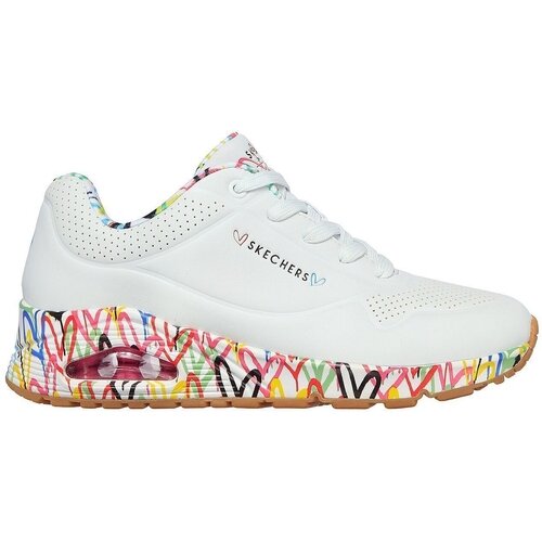 Skechers Pantofi sport femei Uno - Loving Love 155506-WHT