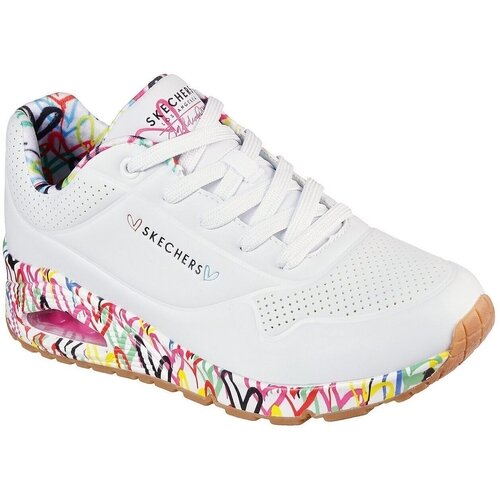 Skechers Pantofi sport femei Uno - Loving Love 155506-WHT