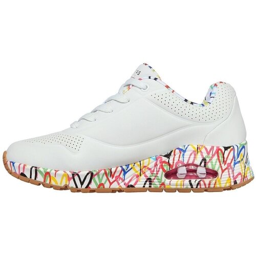 Skechers Pantofi sport femei Uno - Loving Love 155506-WHT