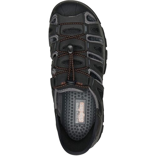 Skechers Sandale barbati Tresmen - Norvick 205187-BLK