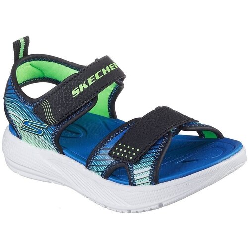 Skechers Sandale copii Microspec-splash 407034L-BKLM